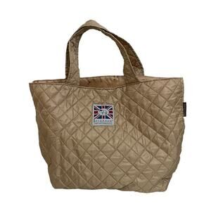 Lavenham‎ Quilted Bag Tan Lightweight 16.5x11x5"